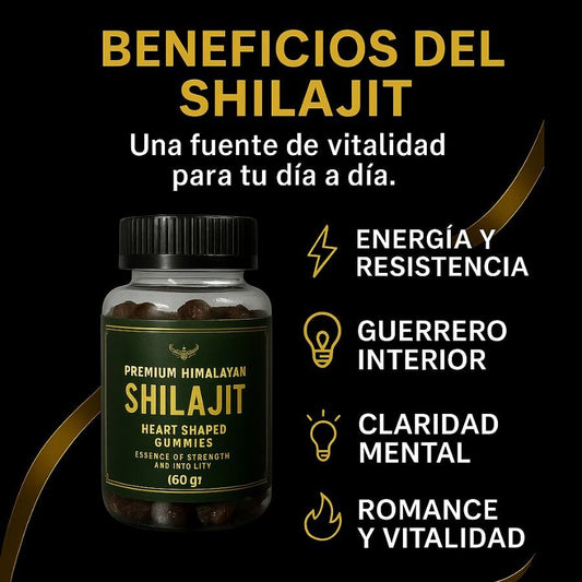 Gomas Shilajit – Gomitas Naturales con Poder Ancestral💥🍃